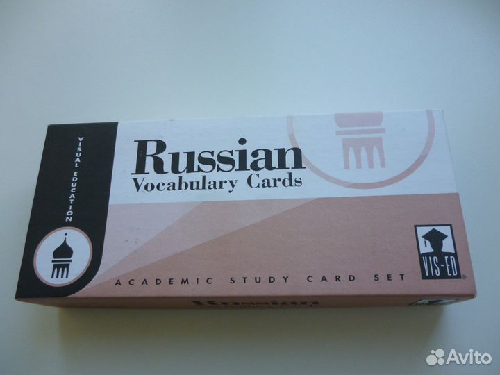 Карточки Rus/Eng для изучения новой лексики рки