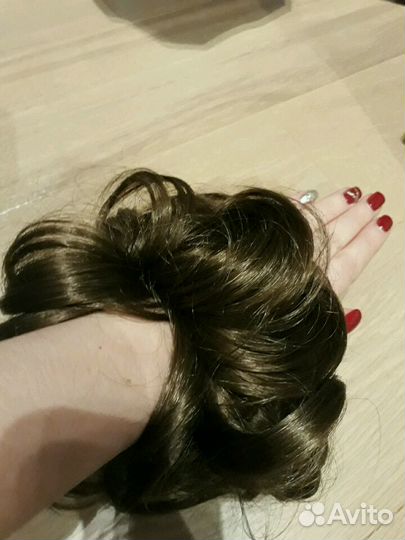 Шиньон на резинке