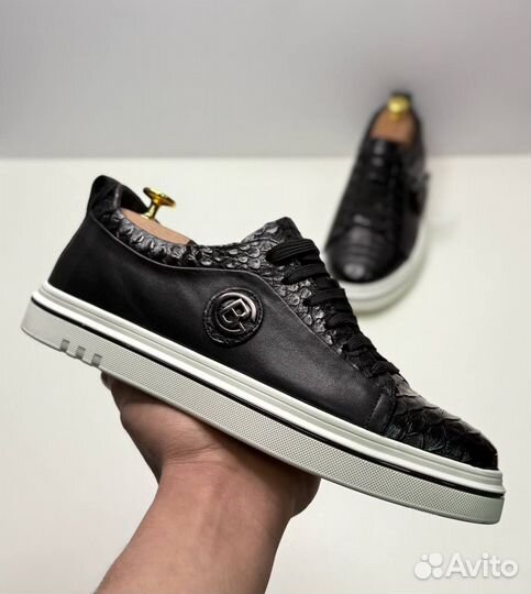 Кроссовки мужские кожаные Mirco Osvaldo