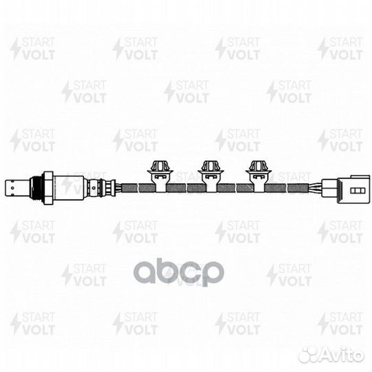 Датчик кисл. для а/м Toyota Yaris (05) 1.0i/1.3i