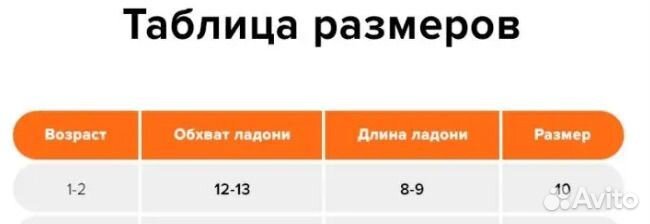 Варежки детские crockid