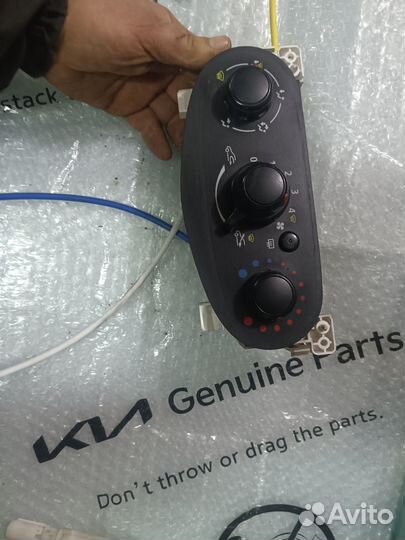 Блок управление печкой Renault Logan 2