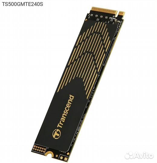 Диск SSD Transcend MTE240S M.2 2280 500GB PCIe NVM