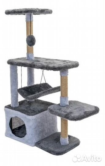 Дарэленд 8757сер Домик-когтеточка Марго с гамаком