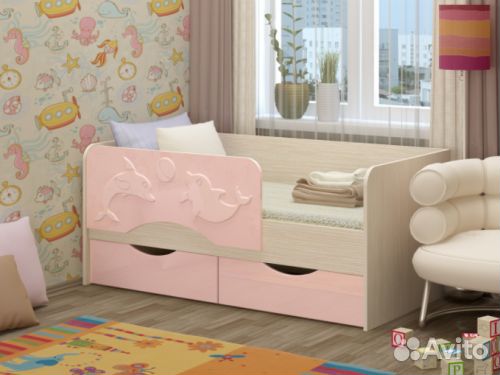 Детская кровать Дельфин 2