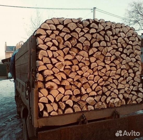 Дрова берёзовые сухие доставлю от 2х кубов