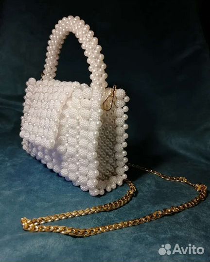 Сумка из бусин на заказ