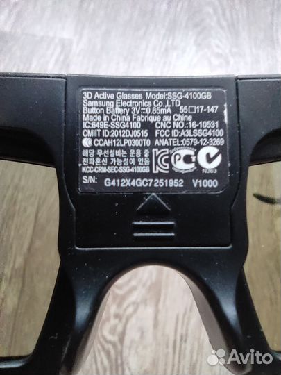 3D Очки samsung