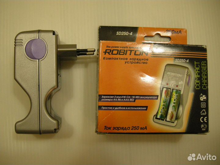 Зарядка для аккумуляторов AA и AAA