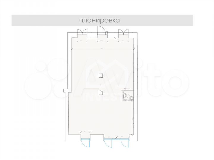 Продам торговое помещение, 89.7 м²