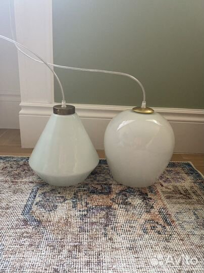 Светильники ретро стекло гдр люстра