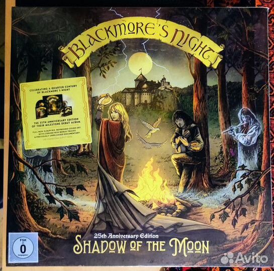 Виниловая пластинка Blackmore's Night - Shadow Of The Moon (Coloured Vinyl 3LP)