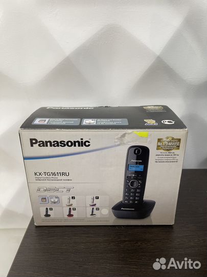 Радио телефон panasonic kx tg 1611