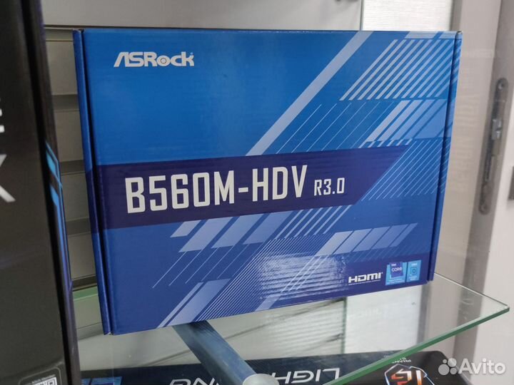 Материнская плата ASRock b560m-hdv r3.0 новая