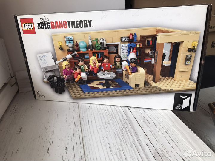 Lego теория большого взрыва 21302