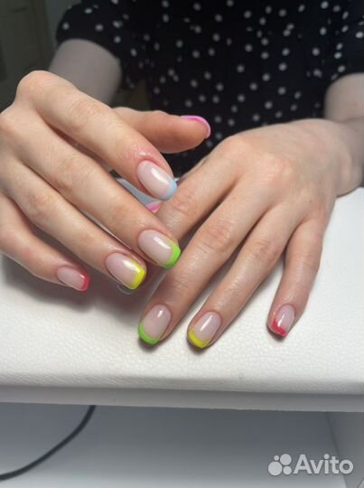 Комбинированный маникюр