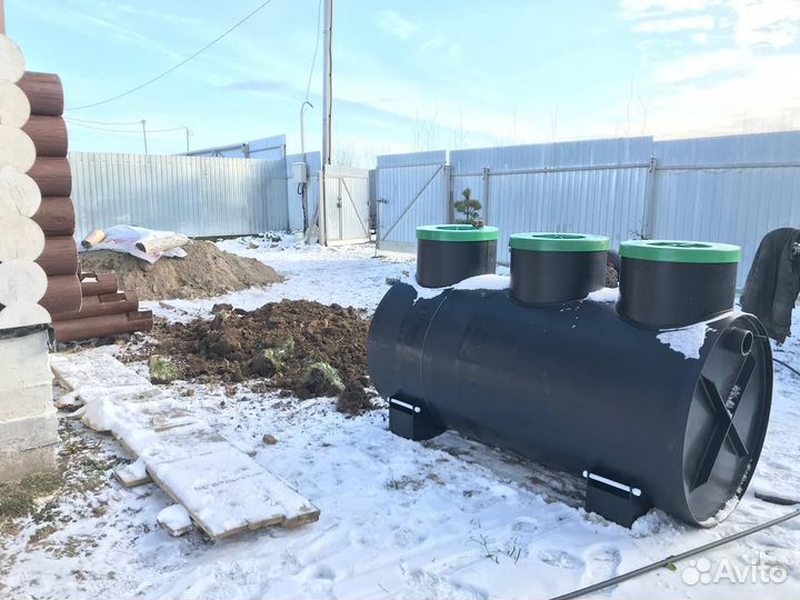 Канализация для дома. Александров, Струнино