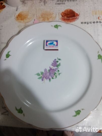 Большое блюдо дулево