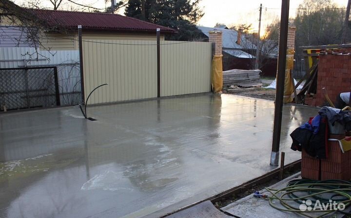 Бетонные работы