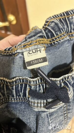 Джинсы на мальчика 158