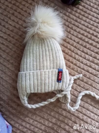 Шапка для девочки новая зимняя