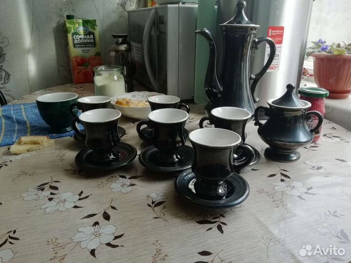 Продам новый кофейный Балаклавский сервиз