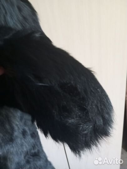 Шуба из меха волка
