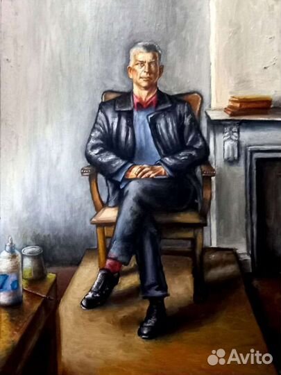 Картина маслом портрет