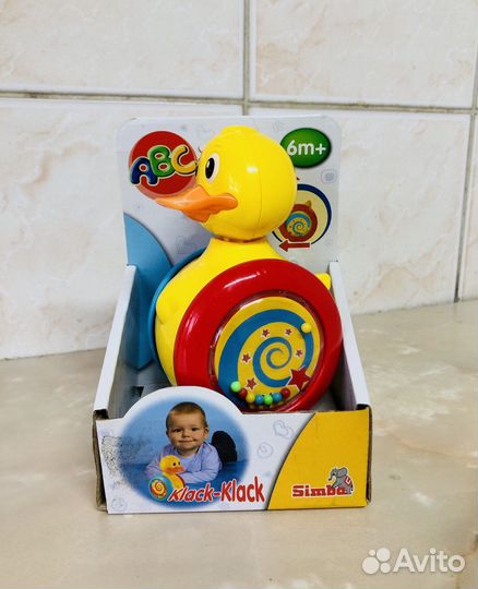 Неваляшка Уточка, игрушка для Малышей