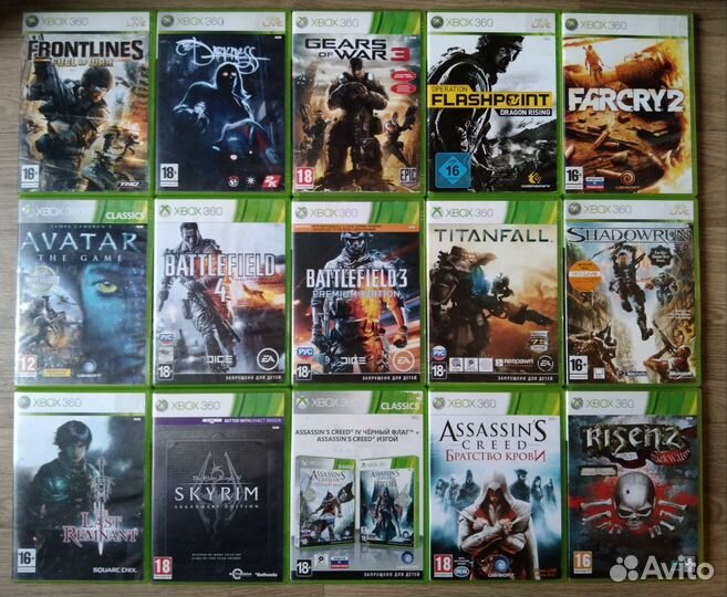 Игры на xbox 360 лицензия