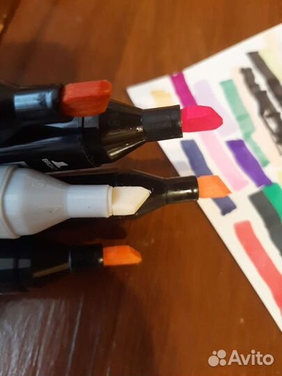 Маркеры для скетчинга 82 шт