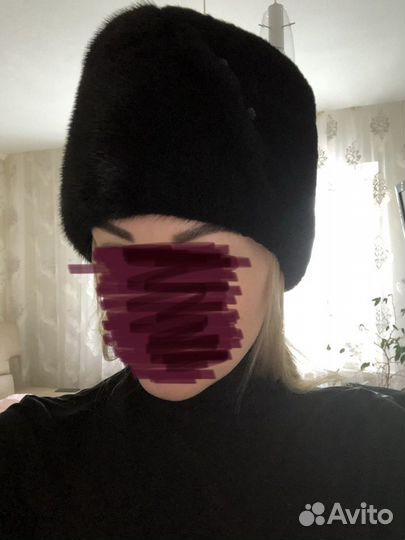 Шапка женская норковая
