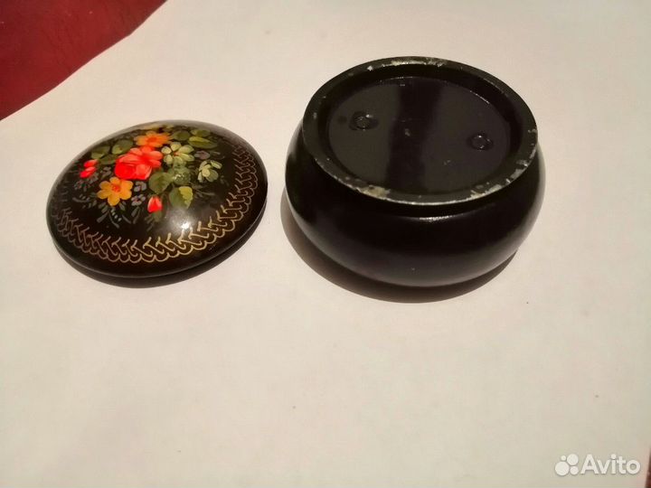 Шкатулка. Палех. Винтаж. СССР