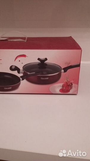 Сотейник с крышкой, rondell, диаметр 24 см