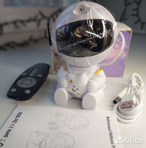 Ночник Звездное Небо Проектор Космонавт