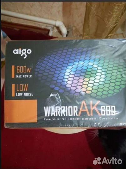 Новый блок питания Aigo AK 600W