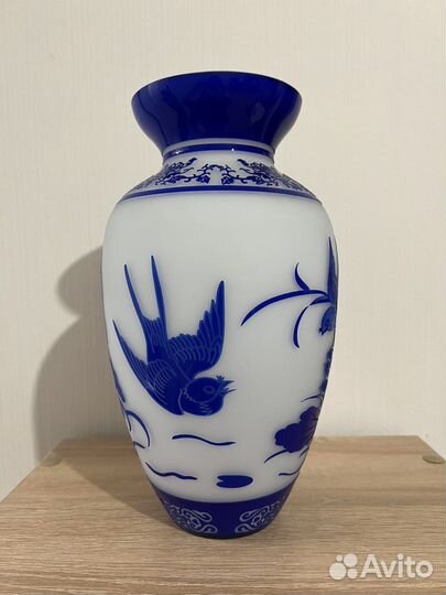 Ваза стекло новая