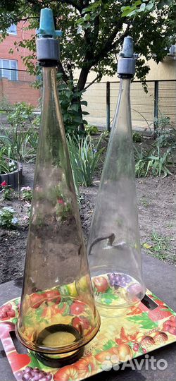 Колба для разлива соков аппарат Соки-Воды СССР