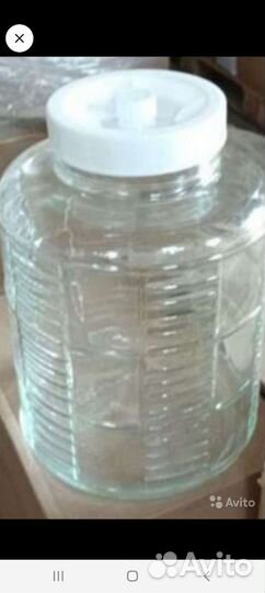 Банка 18 литров с гидрозатвором