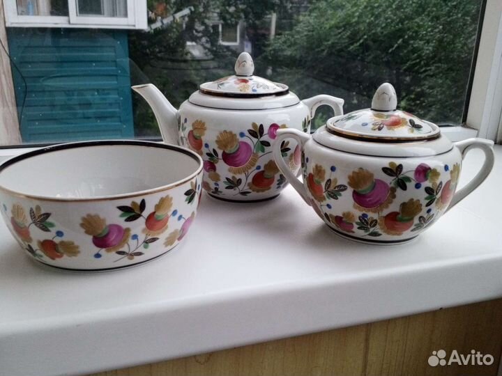 Части сервиза Репка Вербилки Лосев