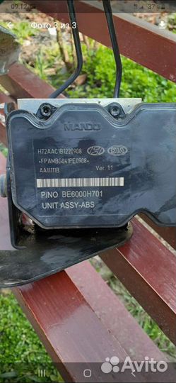 Блок ABS Hyundai Solaris Kia Rio 3