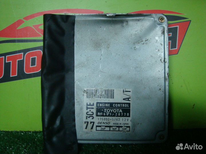 Блок EFI toyota CXR10G, CXR11G,CXR20G,CXR21G,TCR10