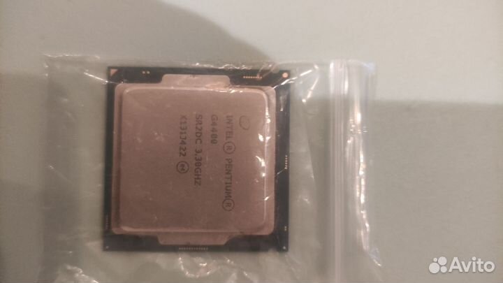Процессор intel Pentium g4400 с кулером