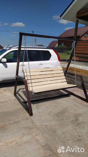 Качели металлические усиленные