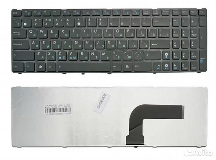 Новая клавиатура для A52, K52, K53, K54, N50, N51