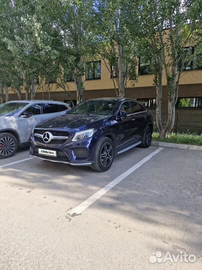 Mercedes-Benz GLE-класс Coupe 3.0 AT, 2018, 120 000 км