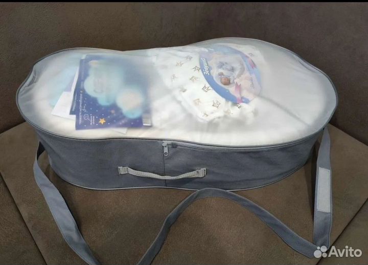 Кокон для новорожденных зевушка