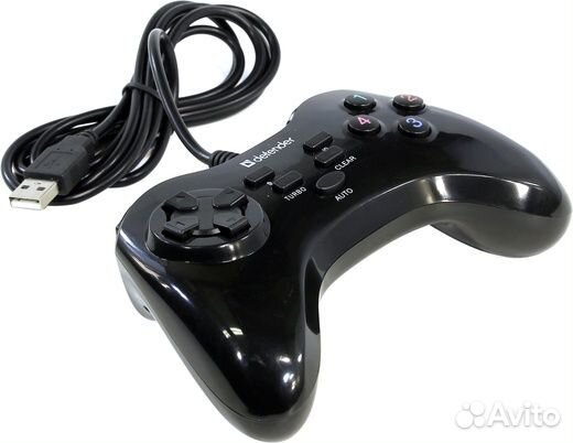 Геймпад Defender Game Master G2 (13 кн.,USB)