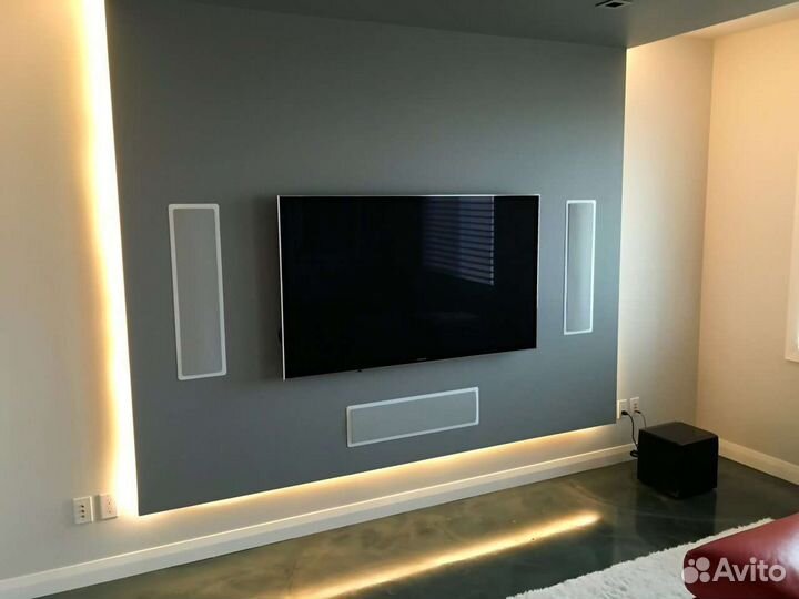 Установка/Настройка/Подвес Телевизора на стену