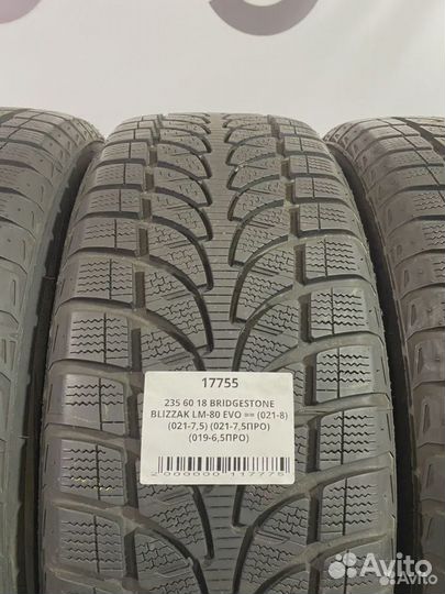 Bridgestone Blizzak LM-80 Evo 235/60 R18